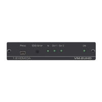 Kramer VM-2UHD Quick Start Manual