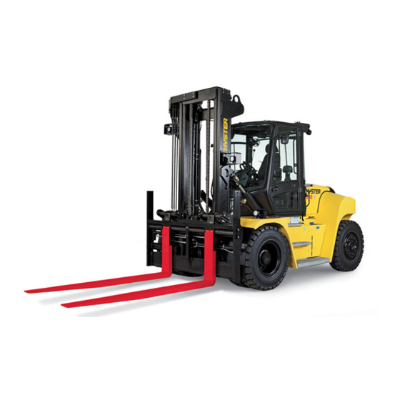 Hyster J007 Service & Repair Manual