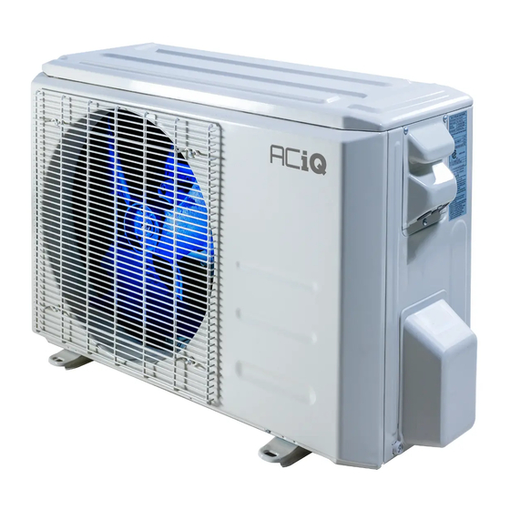 ACIQ -12W-EZ115 Owner's Manual & Installation Manual