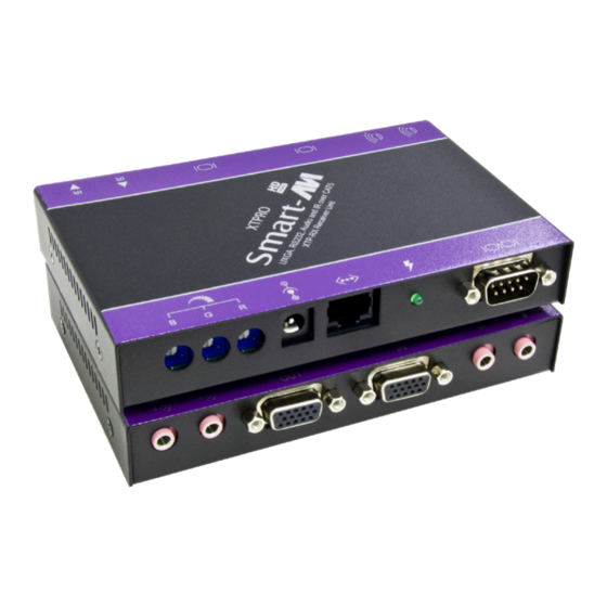 SMART-AVI XTPRO Quick Start Manual