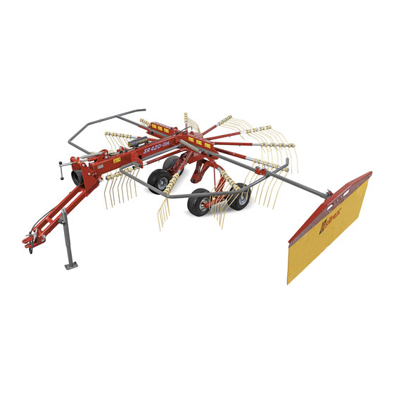 sitrex SR 420/11 H Use And Maintenance Spare Parts List
