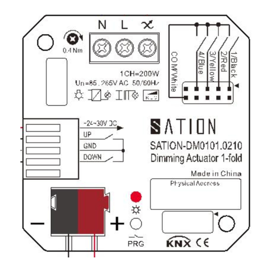 KNX SATION-DM0101.0210 Technical Manual