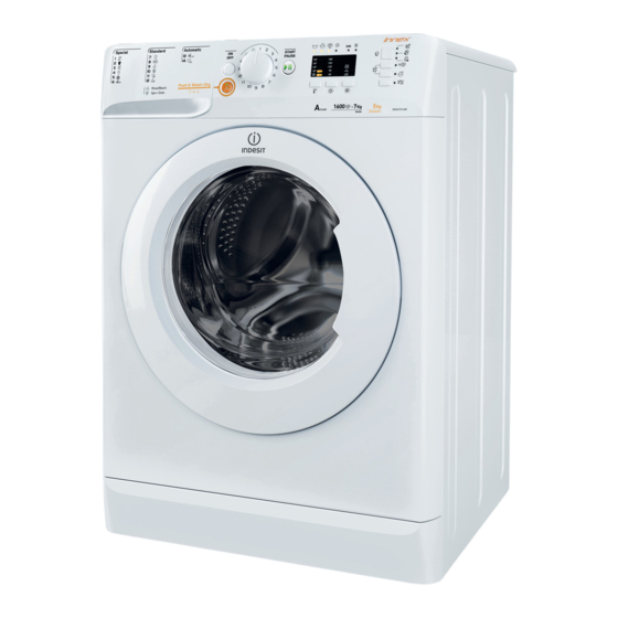 Indesit XWDE 751680 Instructions For Use Manual