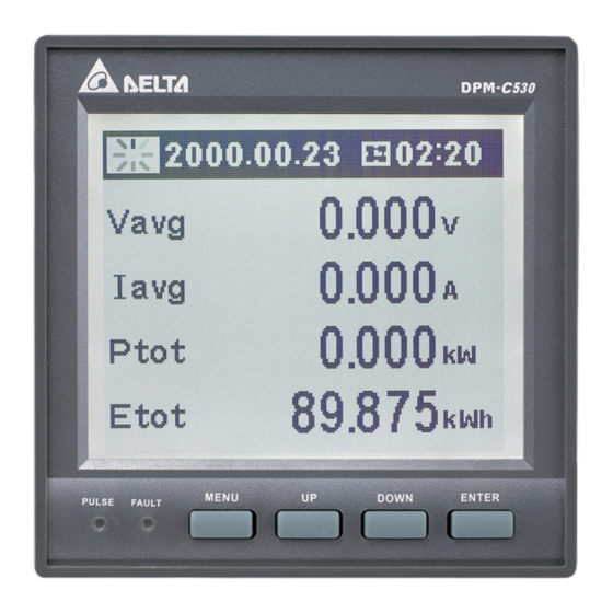 Delta DPM-C530 Series Operation Manual