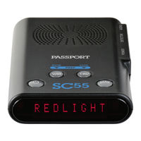 Escort PASSPORT SC55 Owner's Manual
