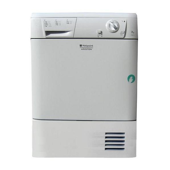 Hotpoint Ariston TCM711 Instruction Booklet