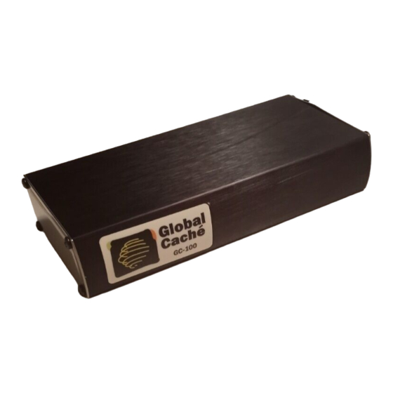 Global Cache GC-100 Manual