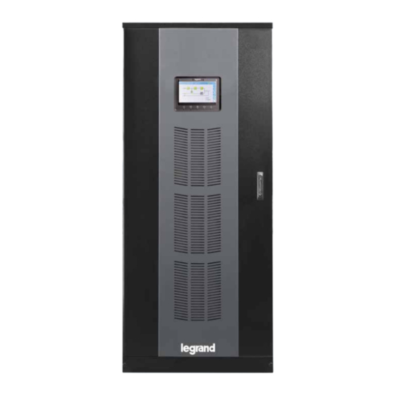 LEGRAND KEOR HPE UPS 200 KVA Installation And Start-Up Manual