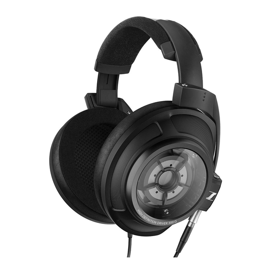 Sennheiser HD 820 Instruction Manual
