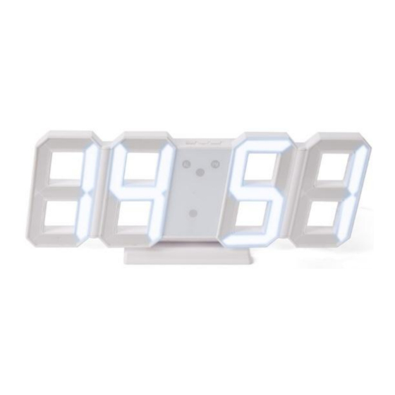 Perel WT0220 LED Clock Manuals