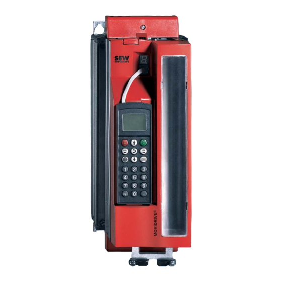 SEW-Eurodrive MOVIDRIVE MDX60/61B Manuals