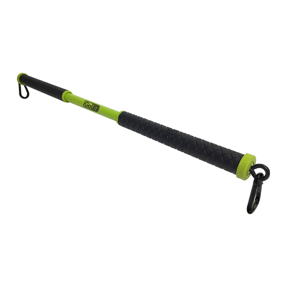 GoFit Resist-a-Bar Quick Start Manual