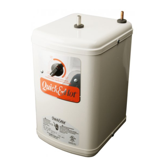 Apec Water Instant Hot Installation Instructions & Owner's Manual