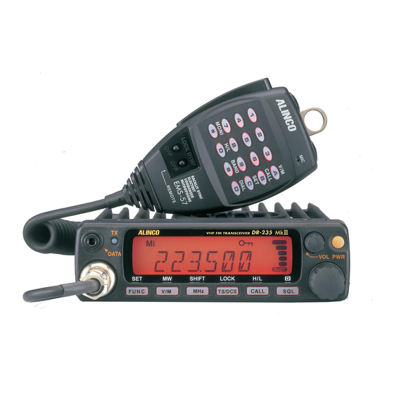 Alinco DR-235 TMkIII Service Manual