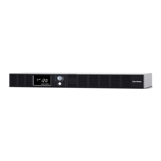 Cyber Power OR700LCDRM1U User Manual