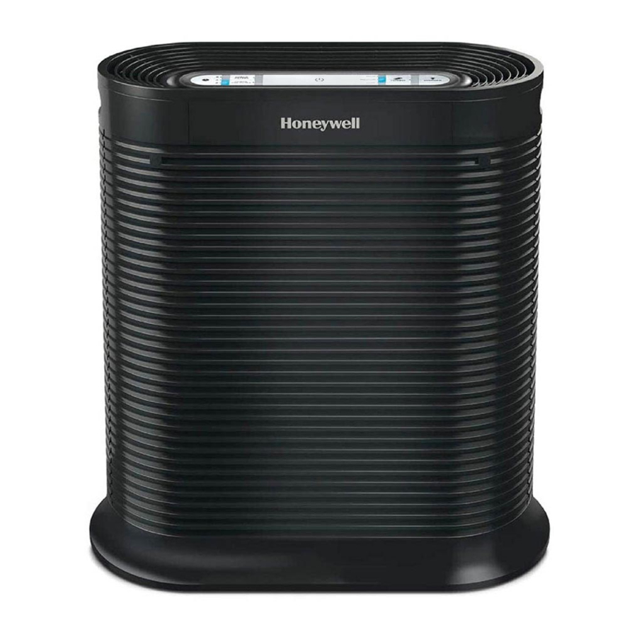 Honeywell HPA090, HPA100, HPA200, HPA300 - TRUE HEPA ALLERGEN REMOVER AIR PURIFIERS MANUAL