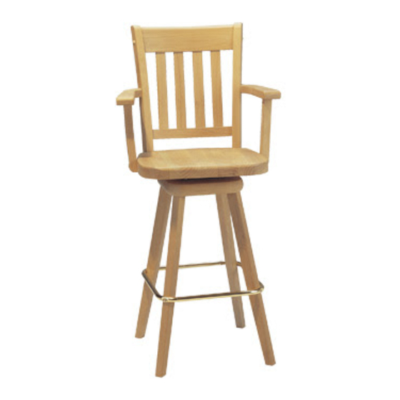 Whittier Wood Furniture Kingston 133W Assembly Instructions Manual