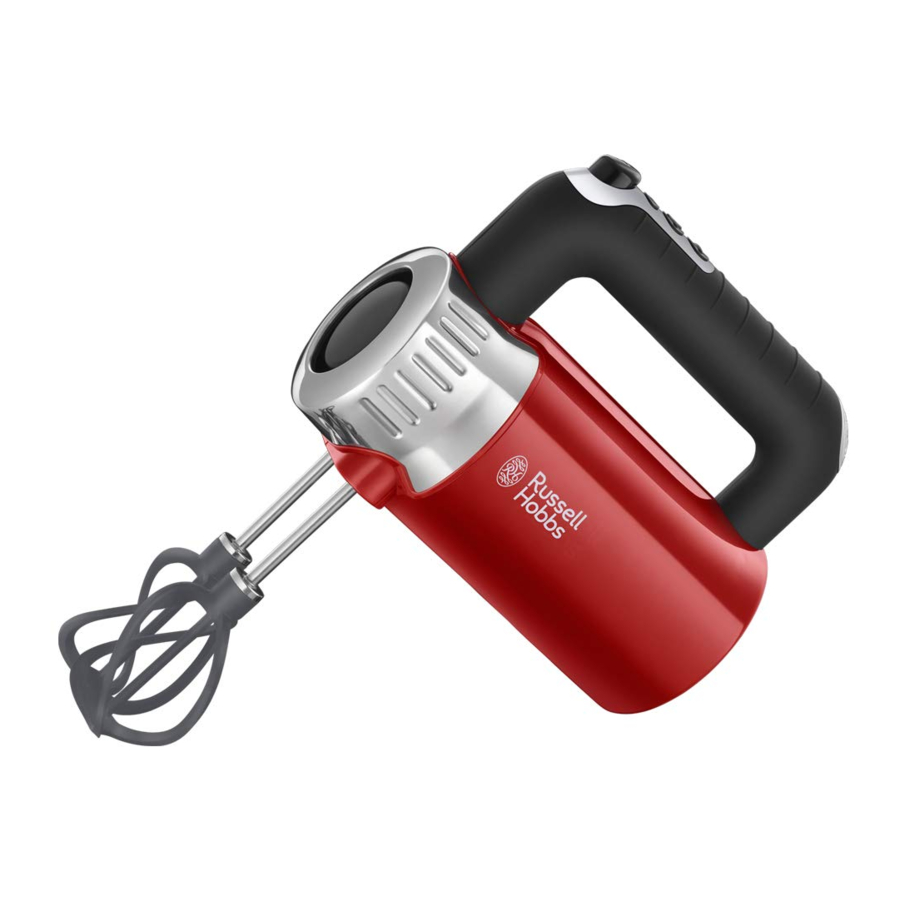 Russell Hobbs 25200-56 - Hand Mixer Manual