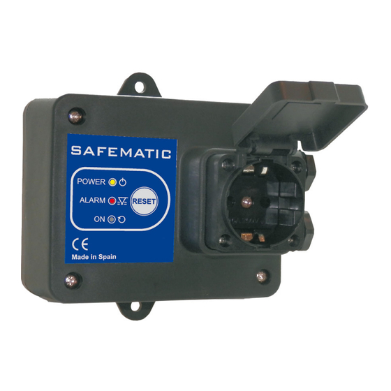 PYD Electrobombas SAFEMATIC Series Operating And Maintenance Manual