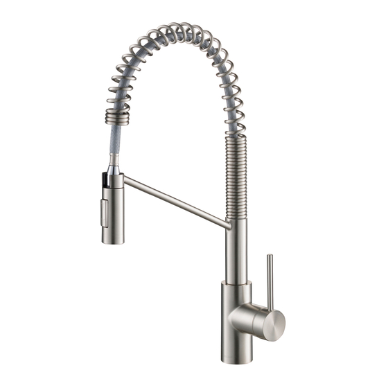 Kraus Oletto KSF2631SFACB Installation Manual