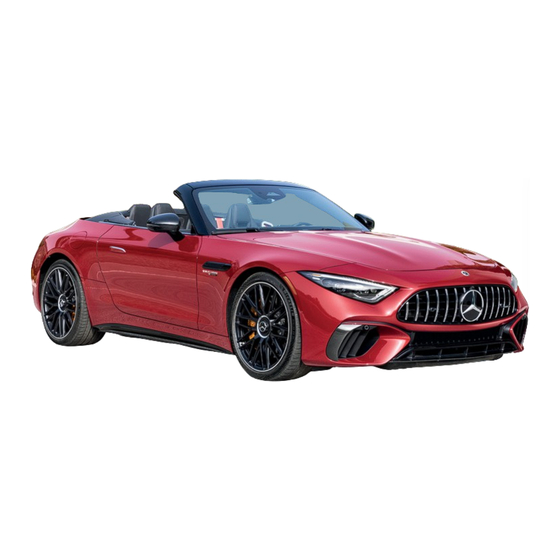 Mercedes-Benz AMG SL Roadster Operator's Manual