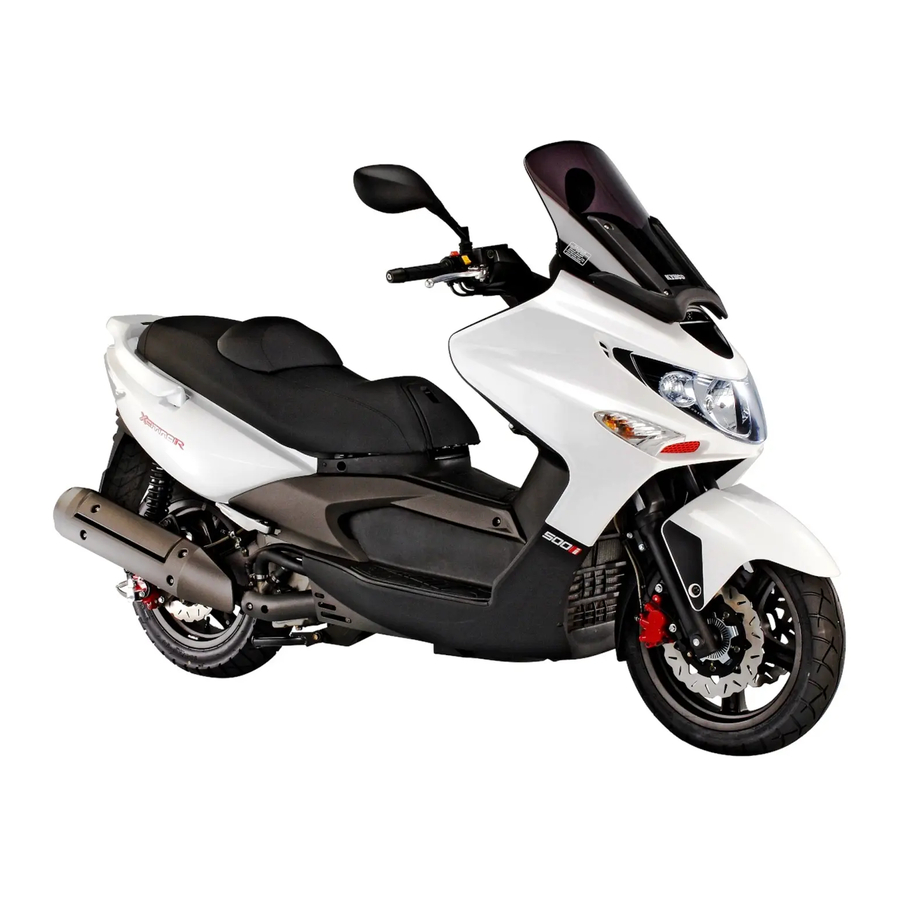 KYMCO 500 XCITING INJECTION Technical Specifications