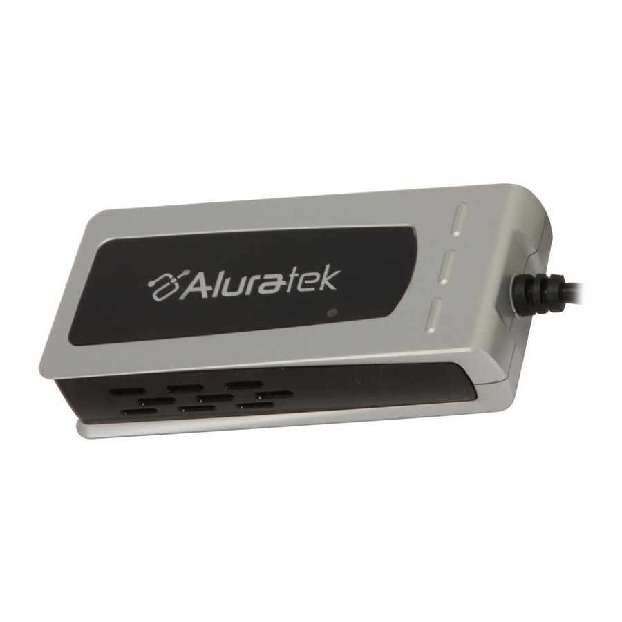 Aluratek AUV100F Product Reference Card