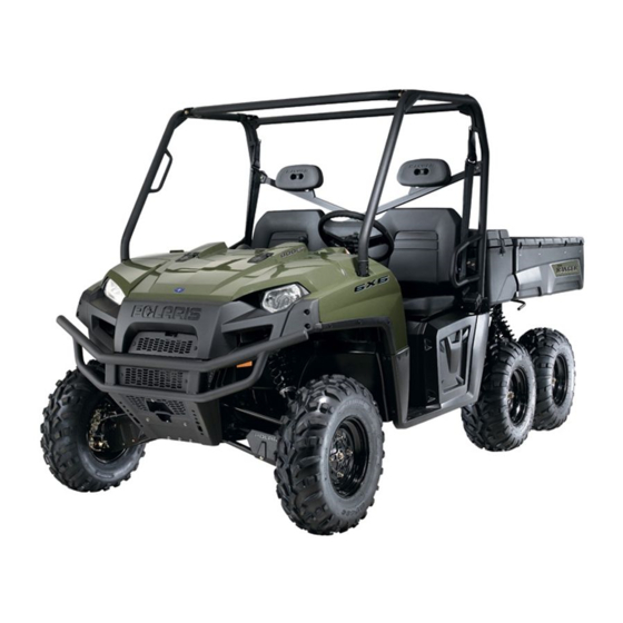 Polaris Ranger 2005 Owner's Manual For Maintenance And Safety