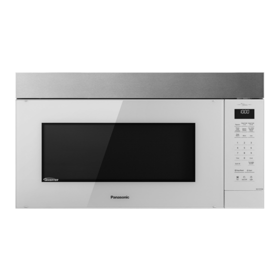Panasonic NN-ST27HW Owner's Manual