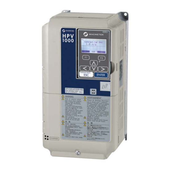 Magnetek Elevator HPV1000 AC Technical Manual