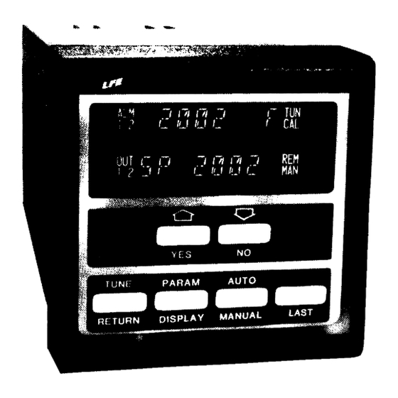 LFE 2000 Series Instructions Manual