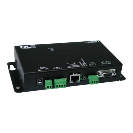 SeaHawk LD1500 Quick Start Manual