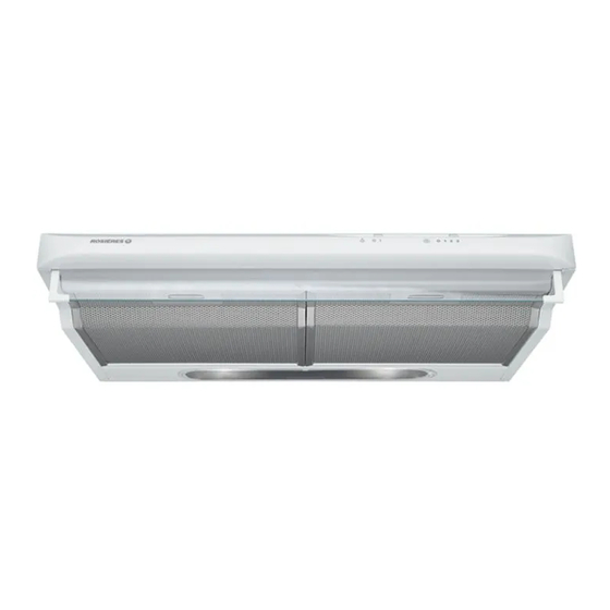 ROSIERES RHC 626/1 RB Instruction On Mounting And Use Manual