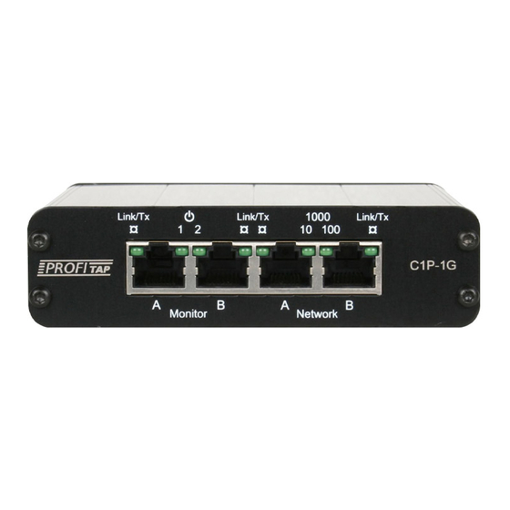 ProfiTap C1R-1G Product Manual