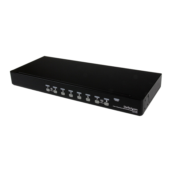 StarTech.com SV831DUSBGB Manual