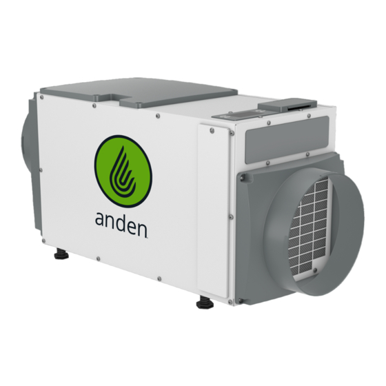 Anden A100 Installation And Operating Instructions Manual