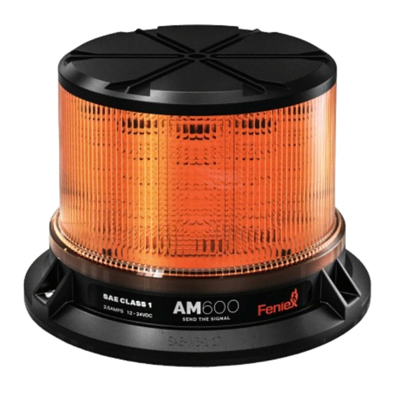Feniex AM600 Instruction Manual
