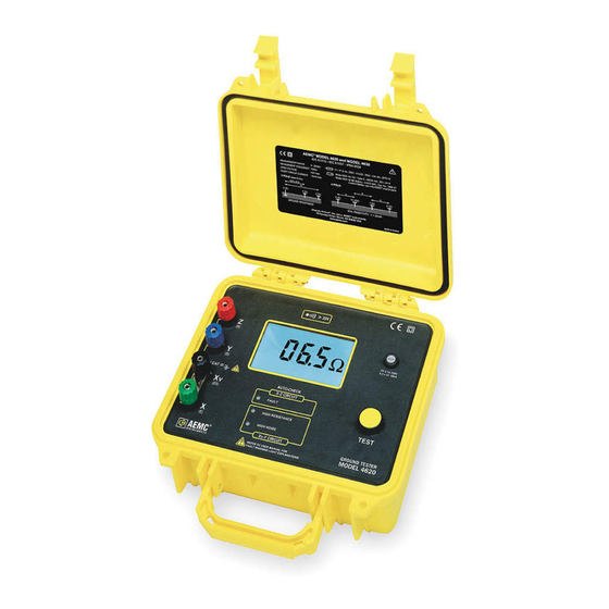 AEMC 4620 User Manual