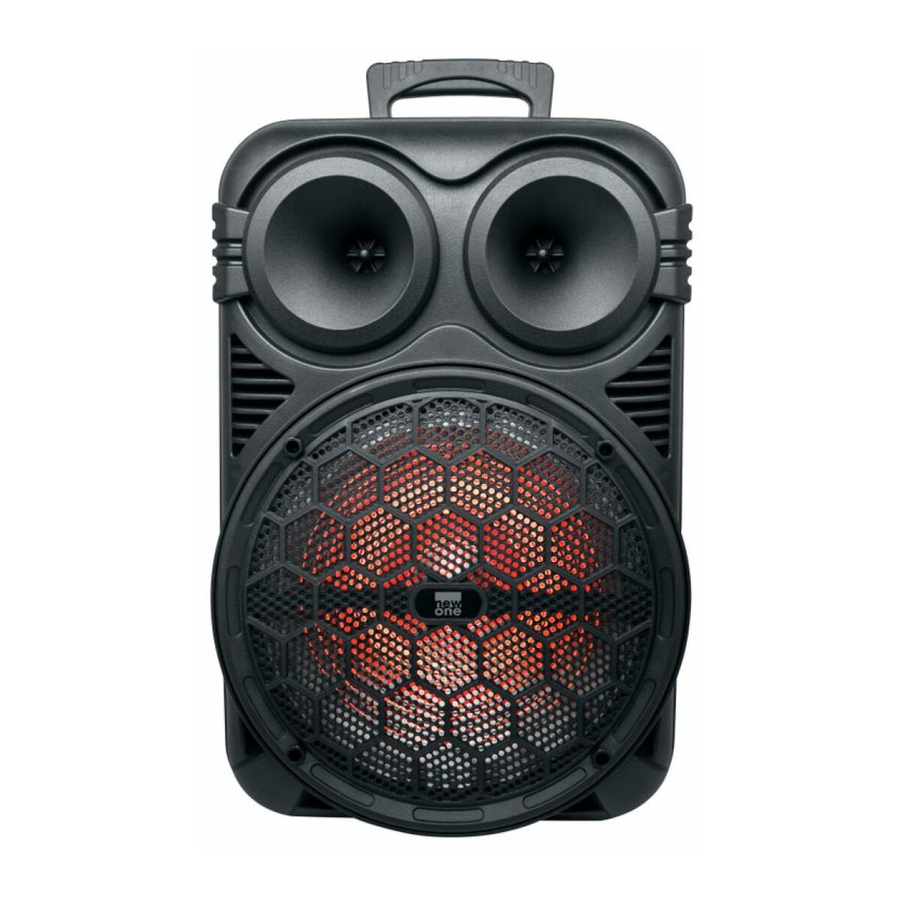 New One PB100 - Bluetooth Party Box Speaker Manual