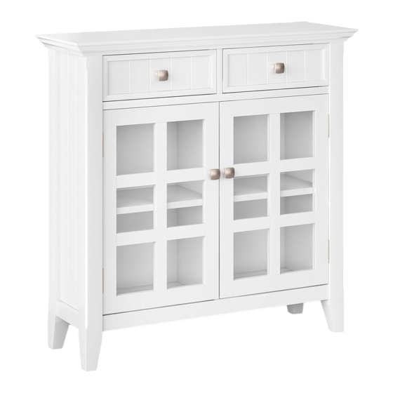 SIMPLIHOME brooklyn+max WyndenHall AXCACA47-WH Manuals