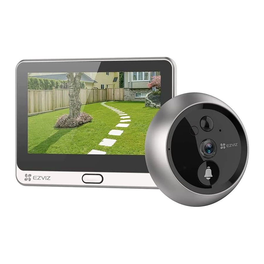 EZVIZ DP2 - Wire-Free Peephole Doorbell Manual