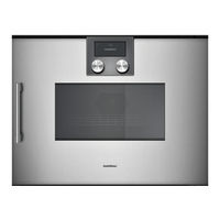 Gaggenau BMP 251 Instruction Manual
