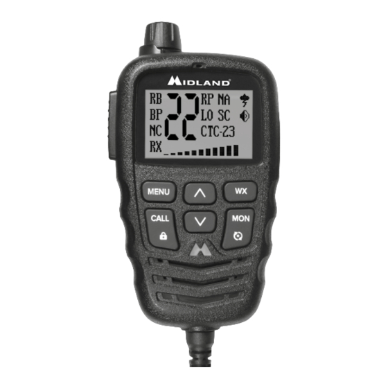 Midland MXMC01 Manual