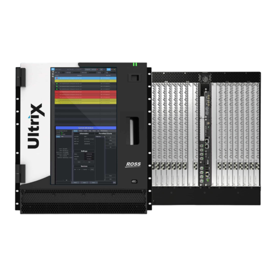 Ross ULTRIX-FR12 Replacing
