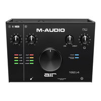 M-Audio AIR 192 4 User Manual