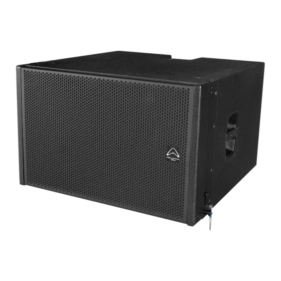 Wharfedale Pro WLA-210A Series Quick Start Manual