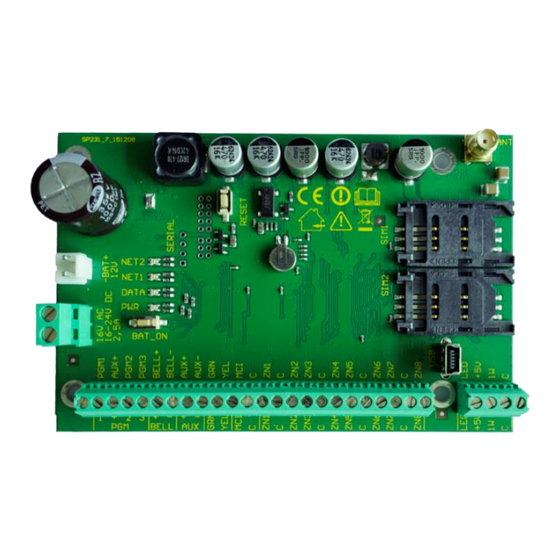 Trikdis SP231 Installation And Programming Manual