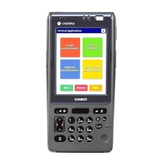 Casio IT-600M30 Hardware Manual
