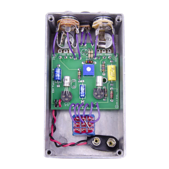 BYOC E.S.V. Fuzz Germanium Instructions Manual