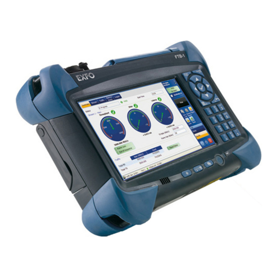 EXFO FTB-860 NetBlazer Series User Manual
